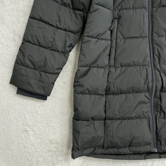 NEW Bench Women's M Removable Hooded Puffer Coat Weatherproof Black Full Zip - Picture 12 of 14